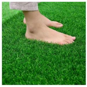 Kunstrasen für drinnen und draußen, 3 x 1 m, Premium-Kunstrasenrolle für Garten, Terrasse, natürlicher und realistischer Indoor-Outdoor-Teppich, langlebige Rasenmatte für Land