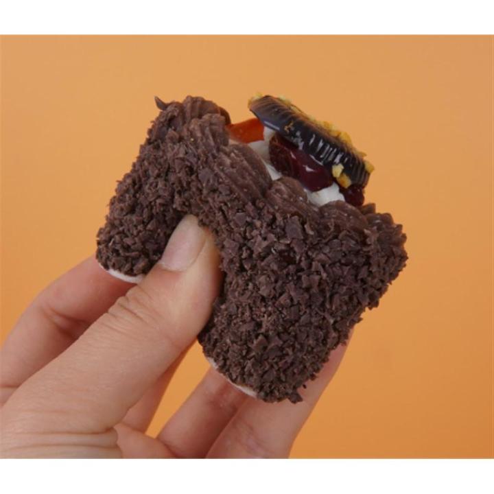 Fake Kuchen künstliche Kuchen Simulation Kuchen Dessert Gemischt Gefälschte Kuchen Lebensmittel Modell Geeignet Für Restaurant Display Realistisches Essen(C)