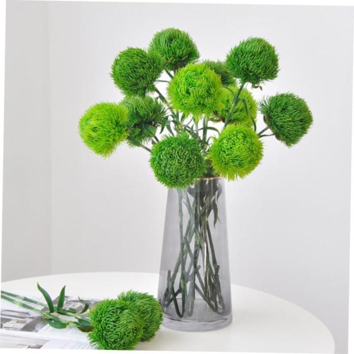 2St kunstpflanze kunstplflanze falsche grüne Stiele Büro künstliche Pflanzen zimmerpflanzen Künstliche Pflanzen für den Innenbereich, hoch Zweige für Vase Weich-PVC Light Gre