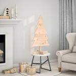 Weihnachtsbaum Weihnachtsdeko Weihnachtsdekoration Baum Weihnachtsdekoration Holz zum Schmücken 100 cm Massivholz KieferNatur