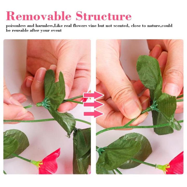 2 stuks kunstmatige blauweregen bloemen kunstmatige hangende mand plant wijnstok nep zijde hangende bloem voor tuin muur hek bruiloft balkon outdoor indoor huis deur decoratie