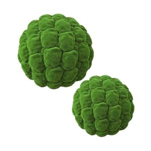 2St Einkaufszentrum Layout Mooskugel Living Room Decoration Garden Decor grüne dekorative Kugeln Moos Dekorationen Mooskugeln dekorative moosige Kugel DIY blumenkunst versorgung