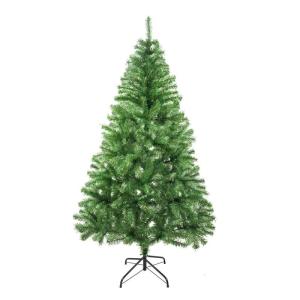 Kunstkerstboom met metalen standaard, spar 120 cm - 210 cm (Glanzend Groen, 180cm 477Tips)