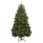 Weihnachtsbaum, Klappbar Christbaum mit 300 LEDs Kugeln Ständer, Beleuchtet Tannenbaum Kunstbaum mit 8 Beleuchtungsmodi, Weihnachtsdeko Dekobaum, 240cm