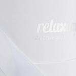 Rozenbox rond, 4 rozen, stevige bloemenbox, wit, 10 jaar houdbaar, cadeau-idee, decoratieve bloemenbox, wit, 14 x 13 x 13 cm