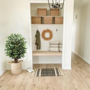 Ficus Benjamini , grote kunstboom, 91 cm hoog met 546 bladeren, ideaal voor eetkamer en entree en interieurdecoratie