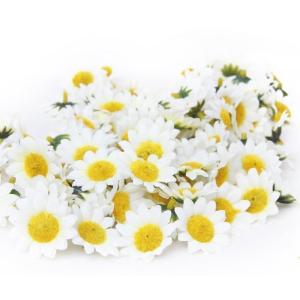 100 Stks Kunstmatige Gerbera Madeliefje Bloem Zonnebloem Hoofden voor DIY Wedding Party Decor