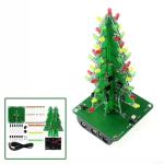 3D-Weihnachtsbaum-LED-Bausatz zum Selbermachen, LED-Weihnachtsbaum, Leiterplatte, Montageset (3 Farben)