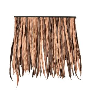 Kunststoff-Palmenstroh, Mexikanische Palmenstrohrolle, Regenschirmabdeckung, Minibar, Dachterrasse, Schatten, Tiki-Hut, Bar, Dachstrohverkleidung, Wetterfest, 50 X 50 cm