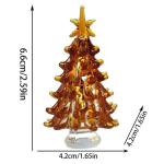 Tisch-Weihnachtsbaum,Weihnachtsbaumfiguren | Miniatur-Weihnachtsbaum-Weihnachtsfigur | Weihnachtsdekoration, Skulptur, Puppenhaus, Miniatur, Winterfiguren für Tischdekoration