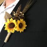 24pcs kunstbloemen hoofden 9cm zonnebloemen kunstmatige bloemen zijden bloemen bloemen bloemen oneindige kunstmatige bloemen kleine plastic bloem decor voor DIY bruiloft party tafe