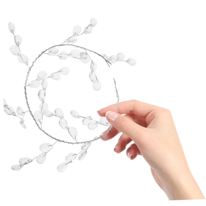 8 Stück Acryl Pflanze Blütenknospe Zweig Hochzeit Zuhause Zubehör Hochzeit Blumenhandwerk Hochzeit Party Heimdekoration Hochzeit