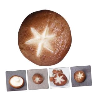 3 Stück Simuliertes Pilzmodell Mini Foto Requisite Gefälschtes Lebensmittelzubehör Mini Pilzmodell Kleines Pilzmodell Kleines Pilzdekor Interessantes Pilzdekor Gefälschter