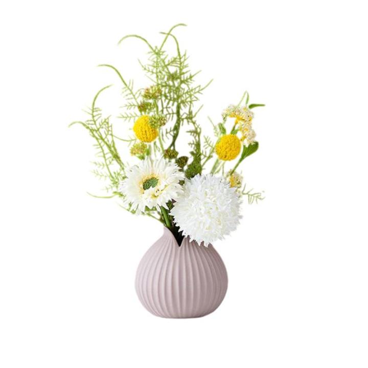 Kunstblumen Künstliche Blumenpflanzen im Topf, gefälschte Blumenornamente, moderner Luxus-Heimdekorationsstil, Keramikvase, Pflanzendekoration für jeden Anlass