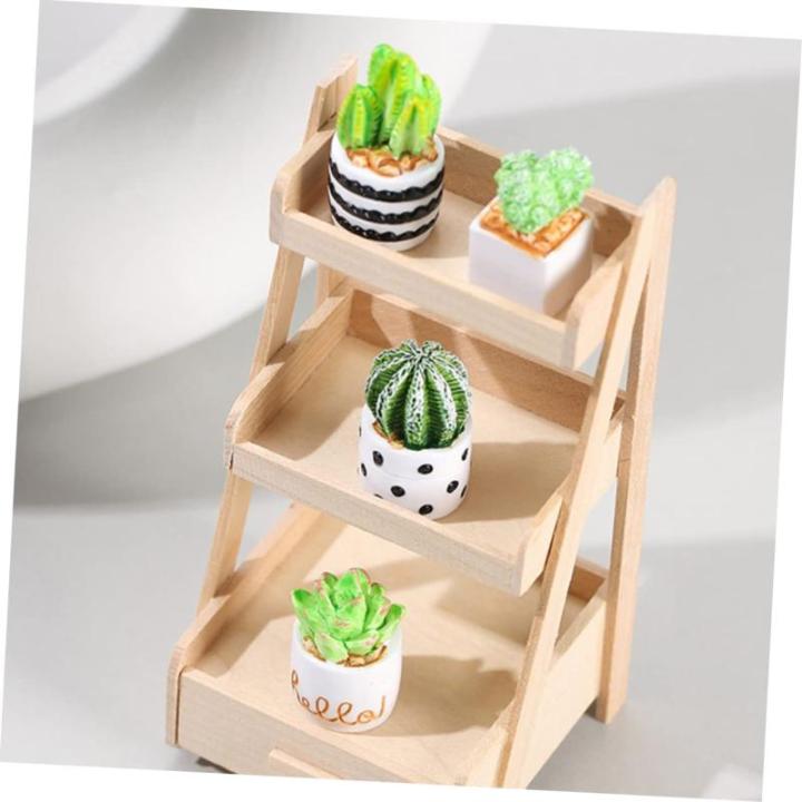 8 stuks kunstmatige cactus kantoordecoratie mini poppenhuis cactus decor miniatuur huisbenodigdheden modellen kamerplanten decoratie mini-plantenfiguren wagen decoraties kleine har