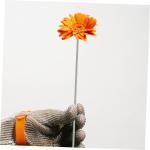 3 Sätze Blütenstiel Kunstblumen Gesteck Stielkasserolle Blumenversorgung Künstliche Blumenstange Blumenstab Für Party Gefälschte Blumenunterstützung Eisendraht Green 11 Stüc