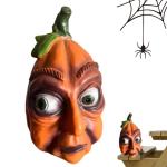 Ausdrucksstarker kürbiss – Ausdrucksstarker Gesichtskürbis, Dekorativer Halloween-kürbiss | Halloween-kürbiss-Ornament, Harz-Halloween-Dekorationen Für Den Innenbereich, Dek