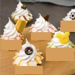 Fake Kuchen künstliche Kuchen Künstliche LCE Creme Realistische Simulationlmitation Gefälschte LCE Creme Modell Für Home Geschäfte Inszenierung Dekor Realistisches Essen