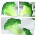 16 STK Simulierter Blumenkohl Gefälschte Gemüsespielzeuge Simulierter Grüner Brokkoli Realistische Brokkoli-Requisiten Lebensechtes Gemüse Künstliches Gemüse Brokkoli PVC Gre