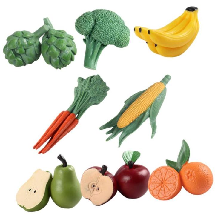 16 STK Obst- Und Gemüsemodell Künstliche Pflanzen Kunstgemüse Obst-Requisite Sellerie-Requisiten Simuliertes Gemüse Dekorative Künstliche Früchte Gefälschtes Gemüse Heim Pl