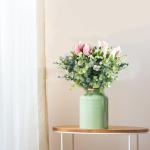 Kunstbloemen, 1709, kunsttulpen, kunstbloemen, tulpen, echte touch, voor thuis, hotel, kamer, tafeldecoratie