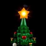 Led-verlichtingsset voor LEGO-40573 kerstboom - compatibel met Lego bouwstenen model - exclusief de Lego-set