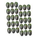 60 STK Olivenimitat Künstliche Früchte Ornament Lebensechte Früchte Modell Künstliche Früchte Obstdekor Falsches Obst Modell Mit Gefälschten Früchten Olivenschimmel Plastik