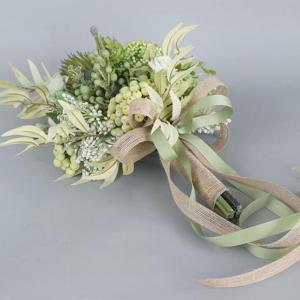 Künstlicher Blumenstrauß für den Frühling, Simulationsblumen, Ornamente, Zubehör für die Hochzeits- und Verlobungszeremonie