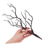 2St Halloween-Dekoration Äste künstliche Baumstäbe künstliche Rankenstiele künstliche Süße Halloween Dekoration Pflanzen Links DIY Bastelzweige DIY-Zweige für Blumenarrange