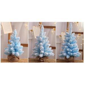 Home Table Tip Künstlicher rosafarbener Weihnachtsbaum aus Kiefernholz, Mini-Weihnachtsbaum mit Beflockung, realistische Weihnachtsdekoration für Heimbüro-Dekorationen, Tischdek