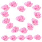 50 Stück künstliche blüten Artificial blumenköpfe künstlich гирлянда Schäumt Rosenkopf gefälschte rote Rosen Künstliche Schaumstoffe, Rosenkopf Rosen künstliche Bl