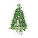 Glas-Weihnachtsbaum, Tisch-Weihnachtsbaum | Kleine Tisch-Weihnachtsbaum-Figur - Sammlerkunst-Glasstatue, Tisch-Weihnachtsbaum, Puppenhaus, Miniatur-Winterfiguren für die Weihnacht