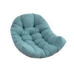 Komfortables Polster für Hängestühle, Weiches Sitzkissen für Schaukelstühle Im Freien, grau Grün
