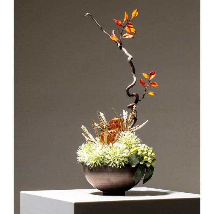 Kunstblumen Elegantes künstliches Blumenarrangement – ​​Topfpflanzen aus Keramik und Silikon für Hotel-, Restaurant- und Heimdekoration für jeden Anlass
