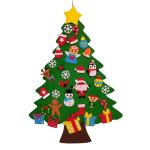 Kid Felt Christmas Tree | Wall Art Decor | Christmas Tree Wall Decor | Felt Christmas Tree | Christmas Tree For Kids Interactive Fun For Children's Rooms, Bedrooms, Dormitories