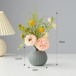 Kunstblumen Künstliche Blumen mit Topf, Kunstpflanzen, künstliche Blumen, künstliche Blumen im Topf – Blumenarrangements für die Hochzeit zu Hause für jeden Anlass