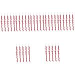 35 STK Chili-Pfeffer-Modelldekoration Künstlicher hängender Pfeffer künstlicher roter Pfeffer wandverkleidung Wand polsterung Pflanzen Wassertisch Spielzeug Fenster-Chili-Anhän