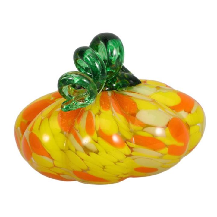 5st Kürbishandwerk Herbsternte Kürbisdekor Kürbis-Requisite Kürbis Ernten Kürbis Im Herbst Tisch-kürbis-Figur Kürbis-tischdekoration Thanksgiving-kürbis-Dekorationen Glas