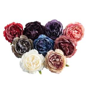 20/100PC Bruidsboeket Scrapbooking Kerst Decoratieve Kransen Home Room Decor DIY Party Nep Zijde Pioen (Color : Multicolor, Size : 20 PC)