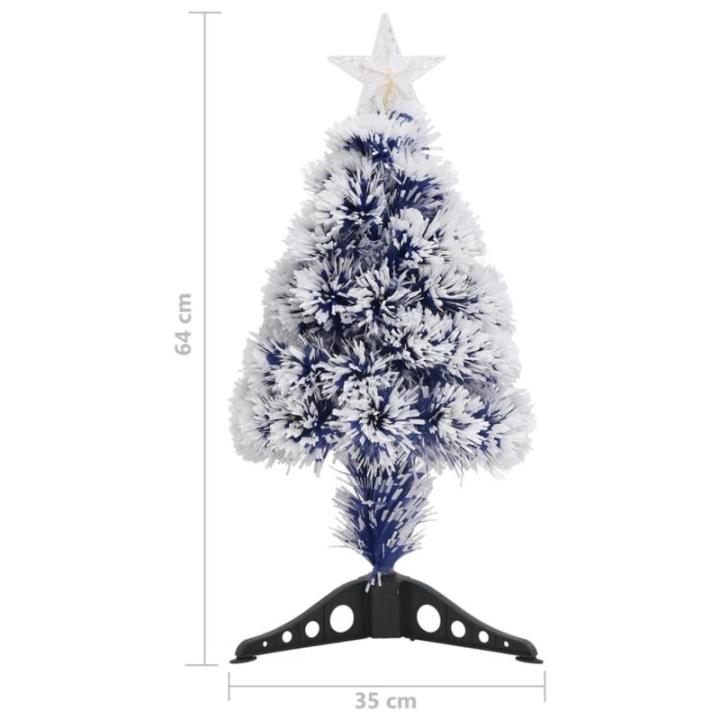 Künstlicher Weihnachtsbaum mit Beleuchtung 64 cm Glasfaser Christbaum Dekobaum Kunstbaum Tannenbaum Weihnachten Künstlicher Weihnachtsbaum für Weihnachtsdeko