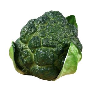 Simulierter Blumenkohl Gemüsemodelle Lebensechter Brokkoli Requisiten Präsentieren Küchendekoration Simulation Gefälschter Brokkolimodelle Künstliche Brokkoli-dekore Green Sch