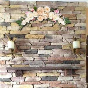 Slinger met pioenrozen, bloemenslinger, slinger, bloemenslinger voor deur, bruiloft, feest, muur, woondecoratie (champagneslinger, swag)