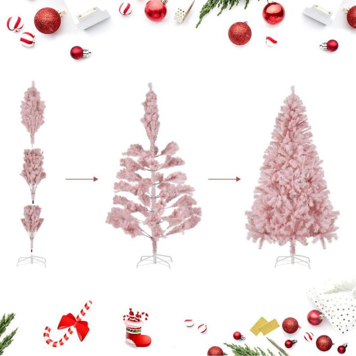 Kunstkerstboom 180 cm, kunstdennenboom met handschoenen en metalen standaard, kerstbomen als kerstdecoratie voor binnen