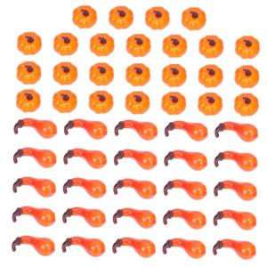 150 STK Kürbis-Ornamente Thanksgiving-Kürbisse Requisiten für die Kürbisfotografie herbstdeko Halloween orangefarbenes Outfit weihnachtsdeko lustige Kürbisdekore