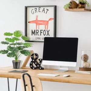 Kunstmatige Splitphilo-plant in pot, 18 takken, 50 cm, tropische , groene bladeren, Hawaïaanse Monstera, kunstbloem, decoratie, kantoorplant, grote groene plant, 2 stuks