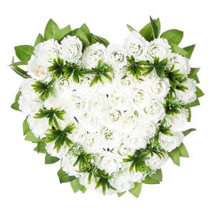 Künstliche Blumensträuße, künstliches Rosenarrangement für Hochzeit, Tafelaufsatz, Valentinstag, Dekoration, Foto-Requisiten
