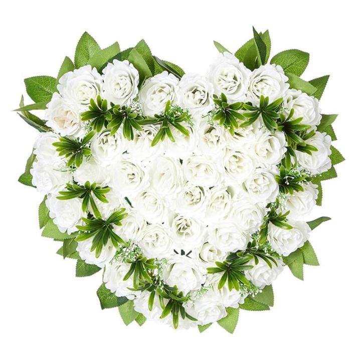 Künstliche Blumensträuße, künstliches Rosenarrangement für Hochzeit, Tafelaufsatz, Valentinstag, Dekoration, Foto-Requisiten