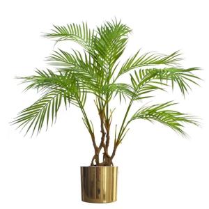 Realistische künstliche Palme und tropische Bäume im Topf – fertig zum Ausstellen