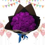 Künstlicher Rosenblumenstrauß – Bouquet, romantische gefälschte unsterbliche Rosenblumen | Hochzeitsstrauß, Home Party Dekoration für Freundin