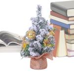 Small Christmas Tree for Home | Table Centerpiece Christmas Tree | Holiday Home Accents, Charming Tabletop Christmas Tree, Burlap Base Tree, Seasonal Table Centerpieces